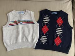 familiar ファミリア ニットベスト90cmのサムネイル