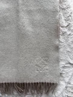 LOEWE】バイカラー マフラー - メルカリ