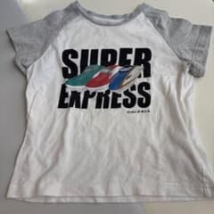 110cm 新幹線 SUPER EXPRESS 半袖Tシャツ キッズのサムネイル