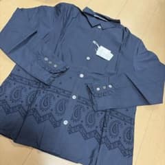 タグ付き新品　マドモアゼルノンノンパパス　Tシャツ　長袖　Ｌ　綿100% タグ付き新品 マドモアゼルノンノンパパス L シャツ ブラウス 長袖 綿