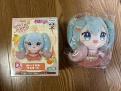 フリューくじ D賞 初音ミクぬいぐるみマスコットのサムネイル