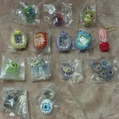 めじるしアクセサリー　まとめ売りたまごっち　ペリエ　あわわ　エンジェルブルーのサムネイル
