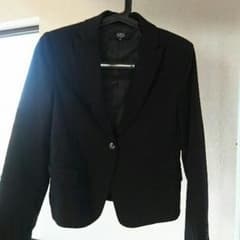 値下げをしました！AZUL by moussy ブラックジャケット Mサイズのサムネイル