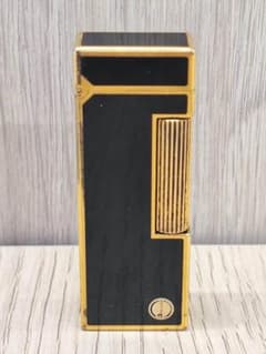着火確認済】Dunhill ローラー ガスライター スイス ダンヒル ブラック 