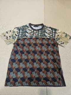 PRADA カモフラージュ柄 切替デザイン Tシャツのサムネイル