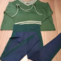 新作SUKALAブラトップ付きネックプルオーバーシャドーストライプ