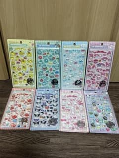 シール 海外　8枚セット　ボンボン　ドロップのサムネイル