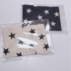 2 ハンドメイド 子供マスク 2枚セットのサムネイル