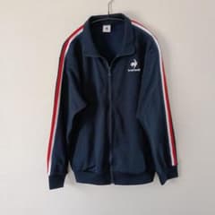 le coq sportif ジャージ　ウォームアップジャケット　ネイビーLのサムネイル