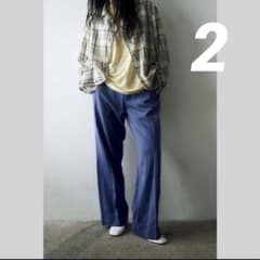 t*様 maatee&sons ドゥルン CHINO TROUSER BLUE - メルカリ