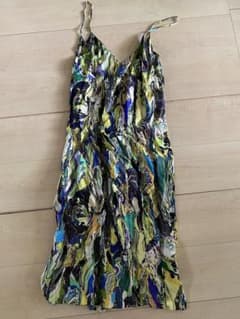 DRIES VAN NOTEN キャミワンピース マーブル柄 DRIES VAN NOTEN キャミワンピース マーブル柄 - メルカリ