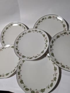 （台テ下）RC オールドノリタケ　葉模様の陶器皿 6枚セット RC オールドノリタケ 葉模様の陶器皿 6枚セット - メルカリ