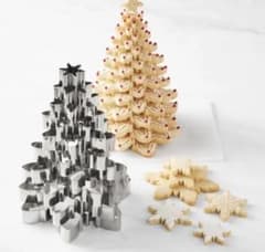 【新品】William Sonoma クリスマスクッキー型　10個のサムネイル