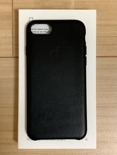 Apple純正 iPhone 8 / 7レザーケース - ブラックのサムネイル