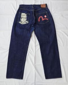 EVISU No.2 2001 くいだおれ 道頓堀限定 赤耳 恵美寿 サイズ38 - メルカリ