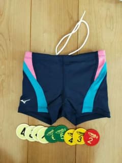 朝日スポーツクラブ　スイミング　男の子　スクール水着　140サイズのサムネイル