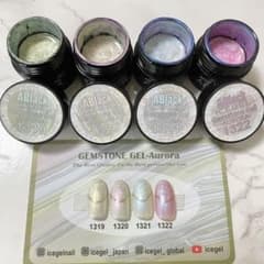 ICEGEL ABLACK GEMSTONE GEL 4色のサムネイル