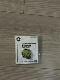 GUNDAM PAVILION 緑色ピンバッジのサムネイル