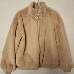 GU キッズフェイクファーブルゾンのサムネイル