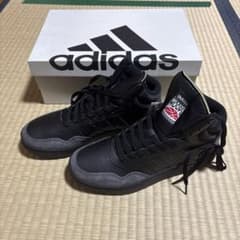 adidas Hoops 3.0MIDブラック スニーカーのサムネイル