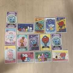 BT21 Trading Card Set (14 cards)