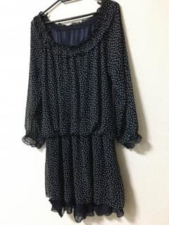 チュニック(ドットネイビー)のサムネイル