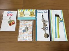 嵐 ARASHI ツアーグッズ キーホルダー チャーム 5点セットのサムネイル