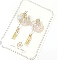 風鈴ピアス✨️花火のサムネイル