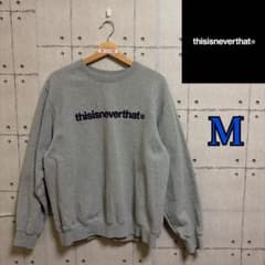 訳あり大特価】thisisneverthat グレー スウェット M 肉厚 - メルカリ