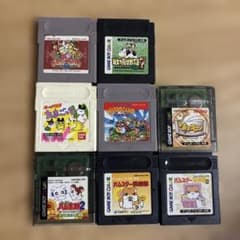ゲームボーイ ソフト 8本セット まとめ売りのサムネイル