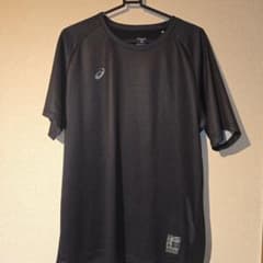 ASICS ブラック グラフィックTシャツのサムネイル