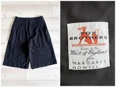 定価44000円 マーガレットハウエル FOX BROTHERS ショートパンツ 定価44000円 マーガレットハウエル FOX BROTHERS ショートパンツ
