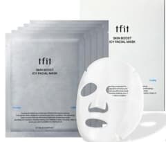tfit SKIN BOOST ICY FACIAL MASK 5枚入りのサムネイル