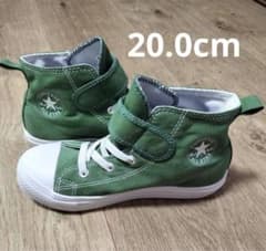 Converse All Star キッズ スニーカー グリーンのサムネイル