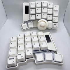 Keyball39 ホワイト セット 組立て済み 完成品 - メルカリ