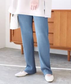 【reco】セルフカットプリーツパンツ Mサイズ　美品　♡色違い有り♡のサムネイル