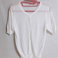 UNIQLO 半袖カーディガン値下げ中のサムネイル