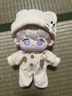 【骨入り・洋服付き】20cmぬいぐるみ 服セット ポーズ可能のサムネイル