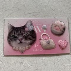 CLIO Crystal PAW ステッカー シール 猫のサムネイル