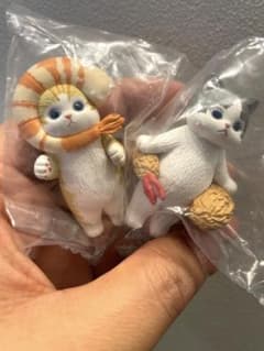 えびにゃんフィギュア 2個セット ガチャ キタンクラブのサムネイル