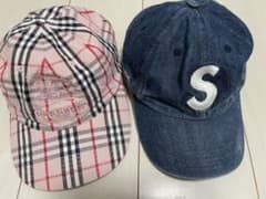 supreme Burberry キャップ s logo panel一括販売のサムネイル