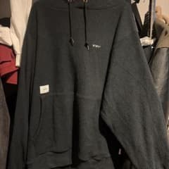 WTAPS リブ編み ブラックパーカー X01 - メルカリ