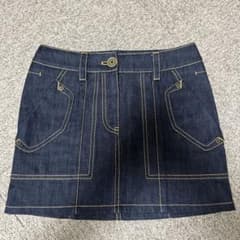 Louis Vuitton デニム タイトスカート 34 ※即買い歓迎値引き不可