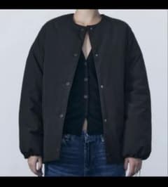 zara ウォーターレペレント　キルティングジャケット　アウターのサムネイル