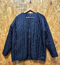 無印良品 MUJI Labo 撥水 中わた ブルゾン ジャケット Lサイズ 黒のサムネイル