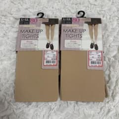 MAKE UP TIGHTS 80デニール L-LL 2足セットのサムネイル
