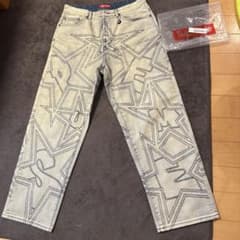 Supreme Stars Topstitch Baggy Jean Dirtyのサムネイル