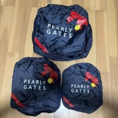 PEARLY GATES ラウンドポーチ 3点セット ネイビーのサムネイル