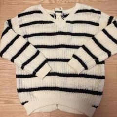 ワンウェイ 編み上げニットのサムネイル