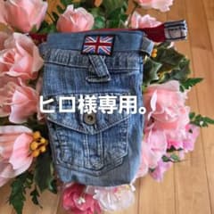 デニムリメイク スマホショルダーバッグ ハンドメイドのサムネイル